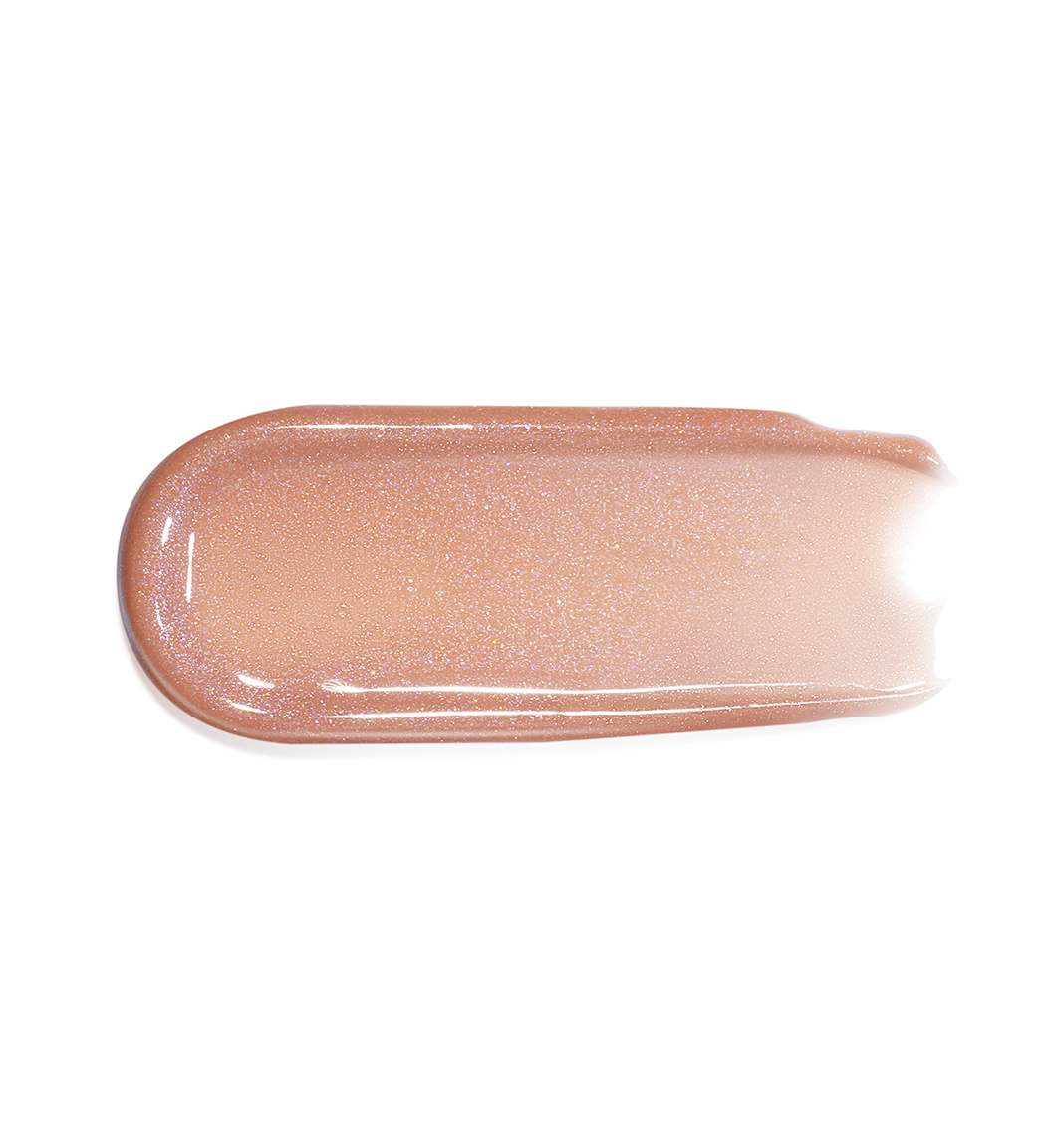 Сияющий блеск с эффектом объема Glass Shine 10 Caramel Nude